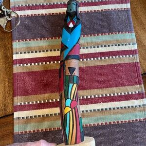 Vintage Kachina “Blue Corn Woman” 13.5” Tall